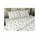 Простирадло Руно бязь Fly White 200х220 см (82.114Б_Fly white)