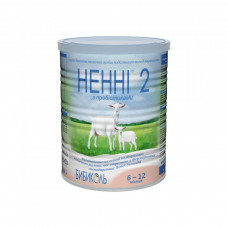 Дитяча суміш Ненні 2 молочна з пребіотиками +6 міс. 400 г (1029015)