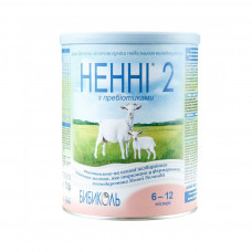 Дитяча суміш Ненні 2 молочна з пребіотиками +6 міс. 800 г (9421025232435)