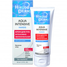 Крем для рук Біокон Hirudo Derm Extra Dry Aqua Intensive Hand Інтенсивно зволожувальний 60 мл (4820008319050)