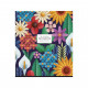 Зошит Школярик Bright flowers клітинка 36 аркушів (036-3199K)