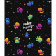 Зошит Школярик Rainbow style клітинка 48 аркушів (048-3242K)