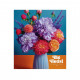 Зошит Школярик Flowers home клітинка 60 аркушів (060-3264K)