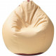 Крісло-мішок Примтекс плюс кресло-груша Tomber H-2201/H-002 M Beige/Brown (Tomber H-2201/H-002 M Beige/Brown)