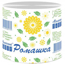 Туалетний папір Малинський папір Ромашка сірий 1 шар 1 рулон (4820204910204)