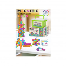 Конструктор A-Toys Magnetic Sticks 25 деталей в валізці (158-20)