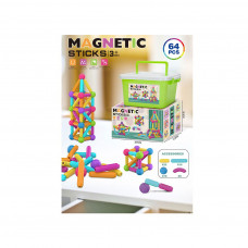 Конструктор A-Toys Magnetic Sticks 64 деталей в валізці (158-23)