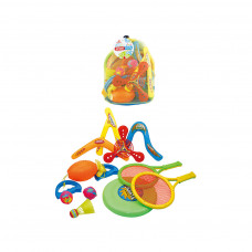 Ігровий набір A-Toys Спортивний набір: бумеранги, ракетки, тарілка в сумці (6027)