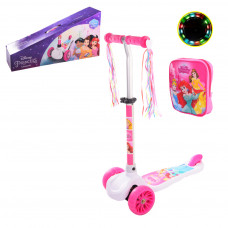 Самокат A-Toys Disney Princess, PU, LED (LS2120)