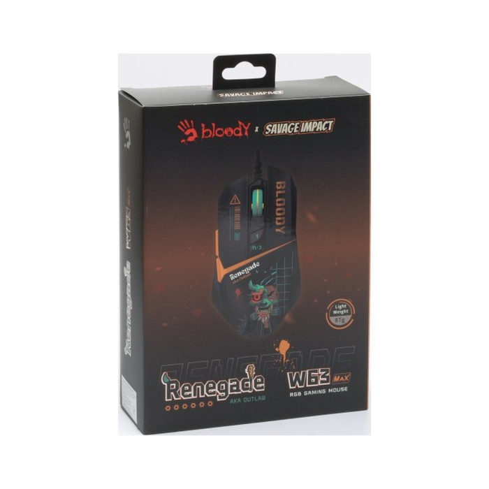 Мишка A4Tech W63 Max USB Renegade Midnight (4711421000536)