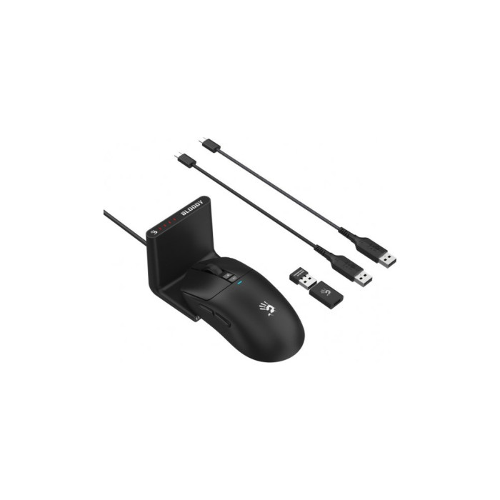 Мишка A4Tech Bloody R72 Pro Duo Wireless/USB Black (4711421000840)