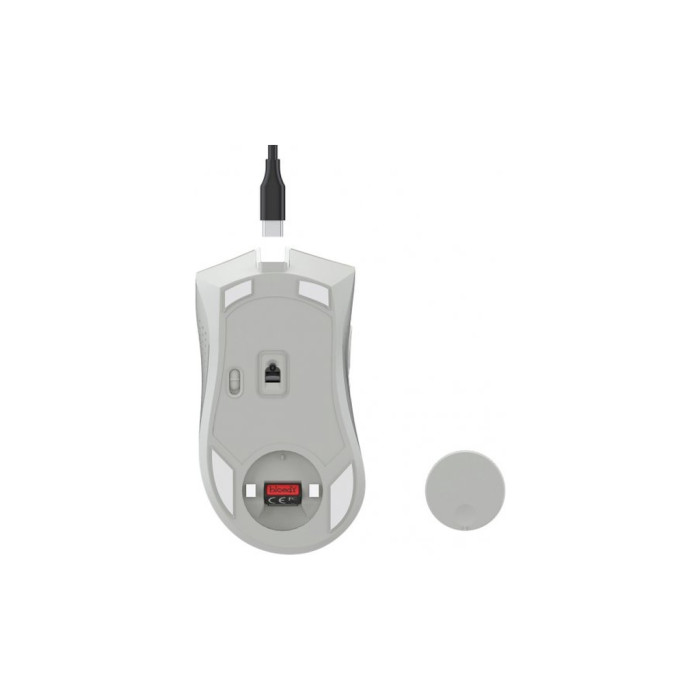 Мишка A4Tech Bloody R90 Plus Wireless Greyish White (4711421001731)