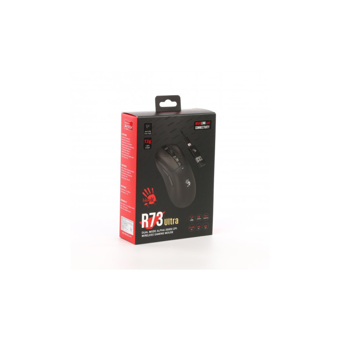 Мишка A4Tech Bloody R73 Ultra Wireless Black (4711421002349)