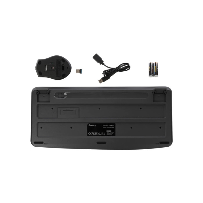 Комплект A4Tech FG2500S Plus Wireless UA Grey (4711421003261)