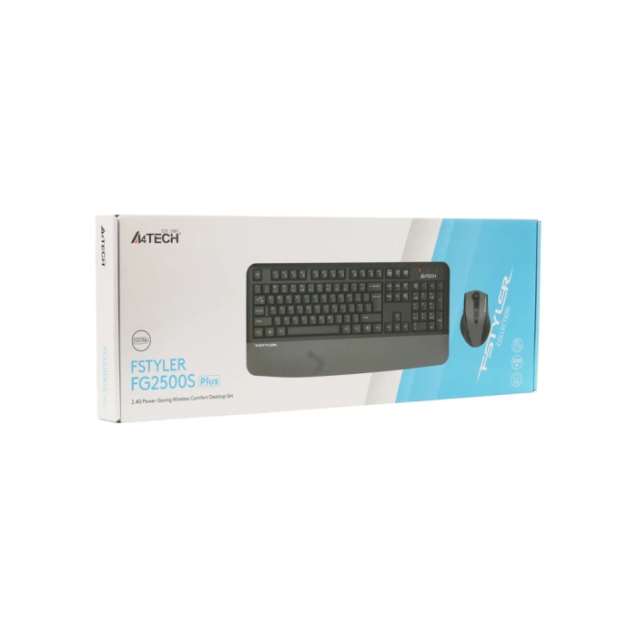 Комплект A4Tech FG2500S Plus Wireless UA Grey (4711421003261)