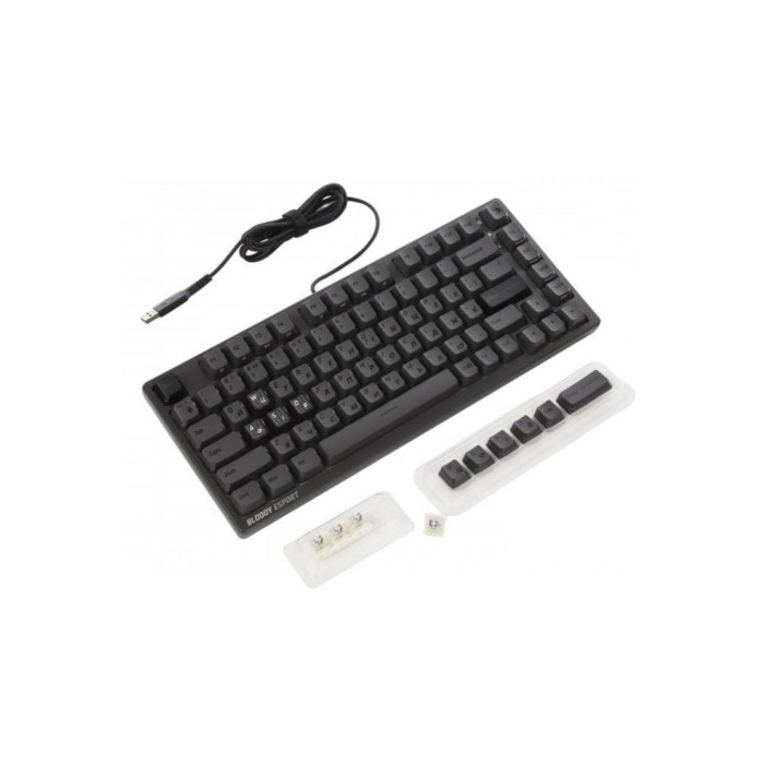 Клавіатура A4Tech Bloody MS76 USB UA Iron Grey (4711421003292)