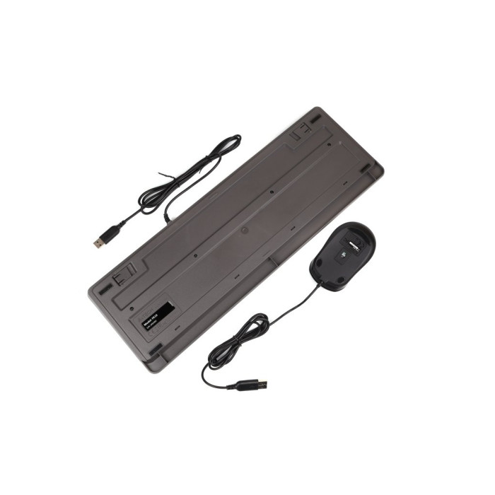 Комплект A4Tech F1010 Grey (4711421943239)