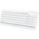 Клавіатура A4Tech FK15 White (4711421956888)