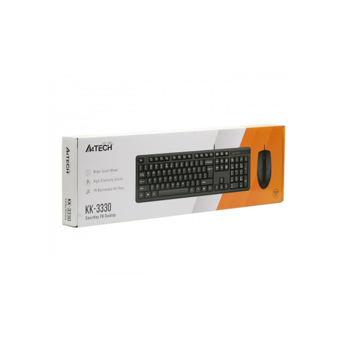 Комплект A4Tech KK-3330 USB Black (4711421961851)