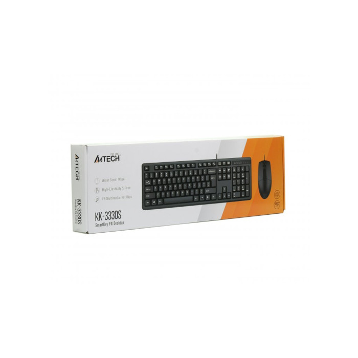 Комплект A4Tech KK-3330S USB Black (4711421962971)