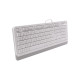 Клавіатура A4Tech FKS10 USB White (4711421963534)