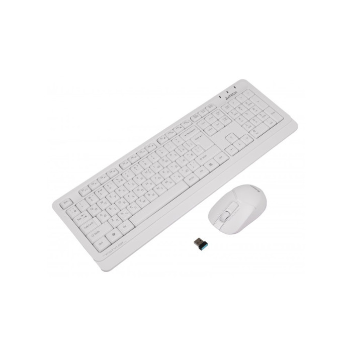 Комплект A4Tech FG1012 Wireless White (4711421970952)