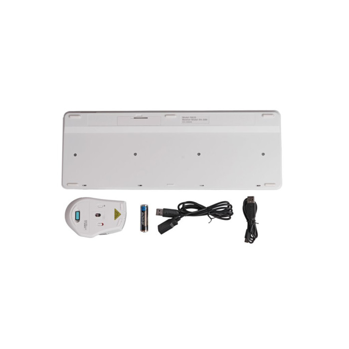 Комплект A4Tech FB2535C Wireless/Bluetooth Icy White (4711421971232)