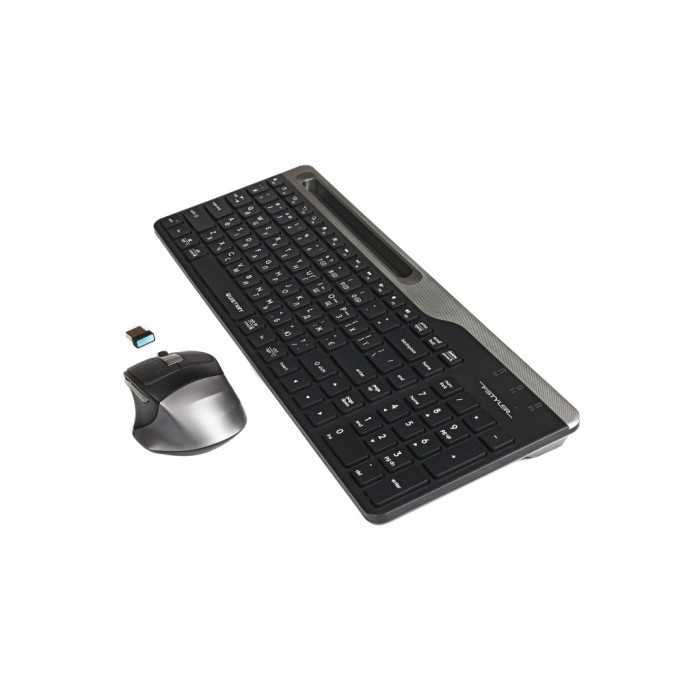 Комплект A4Tech FB2535CS Wireless/Bluetooth Smoky Grey (4711421973120)