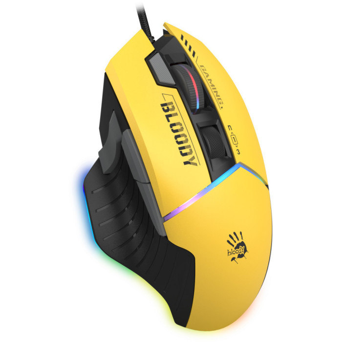 Мишка A4Tech Bloody W95 Max RGB Activated USB Sports Lime (4711421985727)