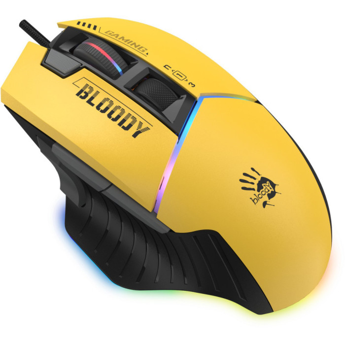 Мишка A4Tech Bloody W95 Max RGB Activated USB Sports Lime (4711421985727)