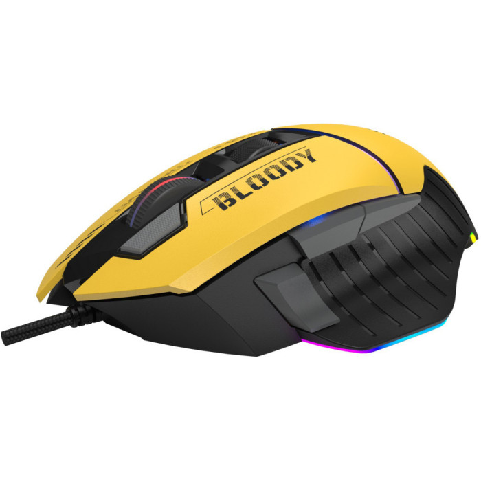 Мишка A4Tech Bloody W95 Max RGB Activated USB Sports Lime (4711421985727)