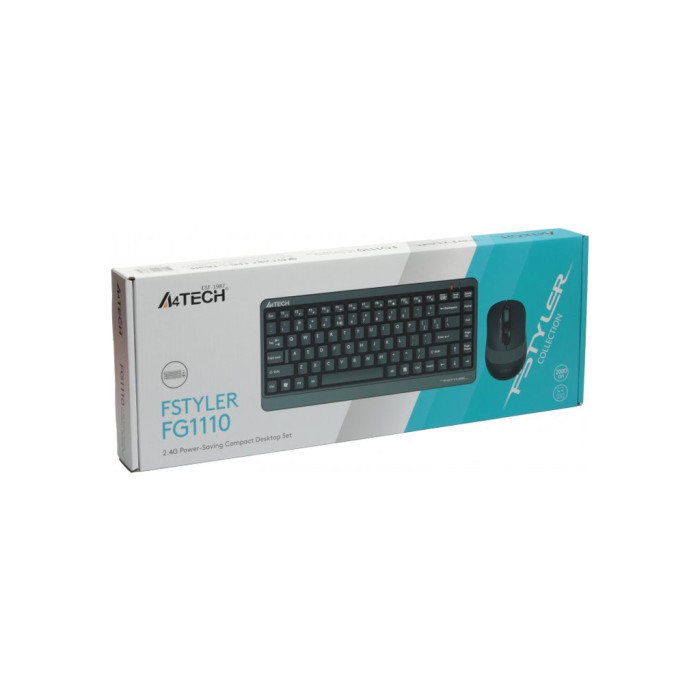 Комплект A4Tech FG1110 Wireless Grey (4711421987684)