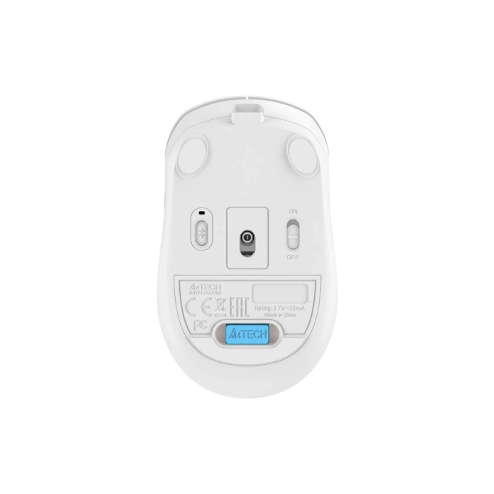 Мишка A4Tech FG10CS Air2 Wireless Grayish White (4711421997973)