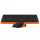 Комплект A4Tech F1010 Orange