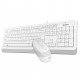 Комплект A4Tech F1010 White