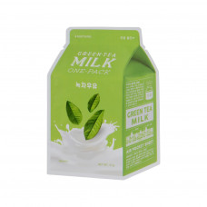 Маска для обличчя A'pieu Green Tea Milk One-Pack 21 г (8806185780278)