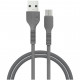 Дата кабель USB 2.0 AM to Micro 5P 1.2m AL-CBCOLOR-M1BK Black ACCLAB (1283126518119)