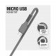 Дата кабель USB 2.0 AM to Micro 5P 1.2m AL-CBCOLOR-M1BK Black ACCLAB (1283126518119)