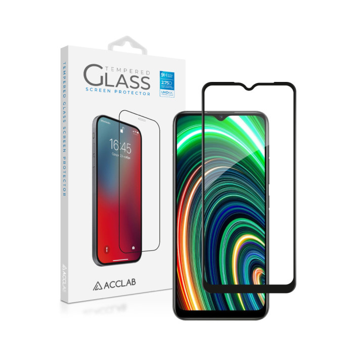 Скло захисне ACCLAB Full Glue Realme C25Y (1283126542350)