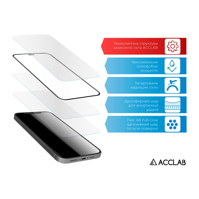 Скло захисне ACCLAB Full Glue Samsung A24 5G (1283126573682)