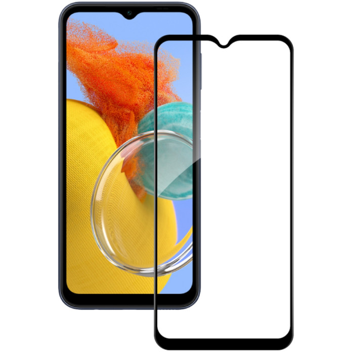 Скло захисне ACCLAB Full Glue Samsung M14 Black (1283126579882)