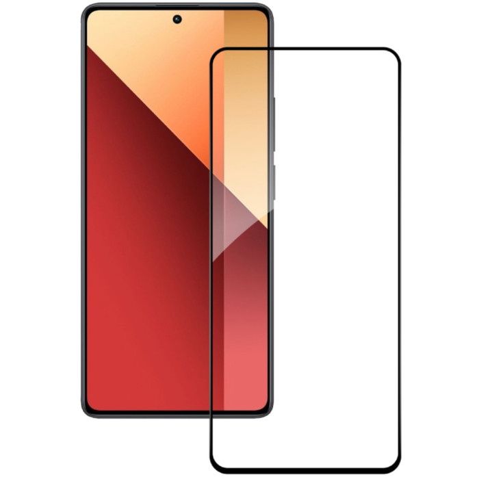 Скло захисне ACCLAB Full Glue Xiaomi Redmi Note 13 Pro 4G Black (1283126583780)