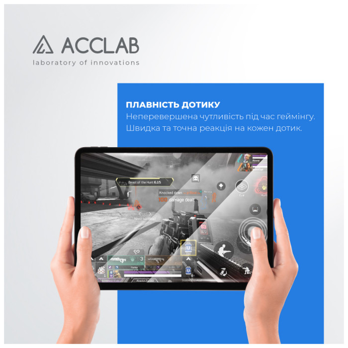 Скло захисне ACCLAB Full Glue Samsung Galaxy Tab A9 Plus SM-X210/SM-X215/SM-X216 11
