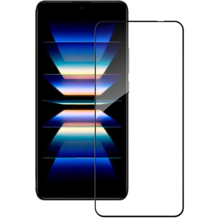 Скло захисне ACCLAB Full Glue Xiaomi Redmi K60 Black (1283126589898)