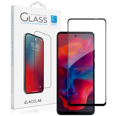 Скло захисне ACCLAB Full Glue MOTO G04s Black (1283126612862)