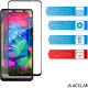 Скло захисне ACCLAB Full Glue MOTO G04s Black (1283126612862)