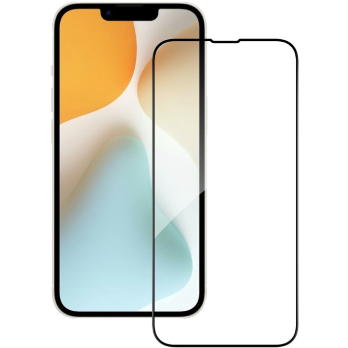 Скло захисне ACCLAB Full Glue Apple iPhone 16E Black (1283126614279)