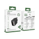 Зарядний пристрій Acefast USB-C 20W + Type-C cable A82 Fast Charger Black (6974316280057)