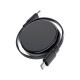 Дата кабель USB-C to USB-C 0.8m 60W dual retraction C13-03 Black Acefast (6974316280132)