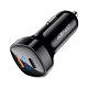 Зарядний пристрій Acefast 2xUSB 66W (USB-C + USB-A) B4 with digital display (6974316280392)